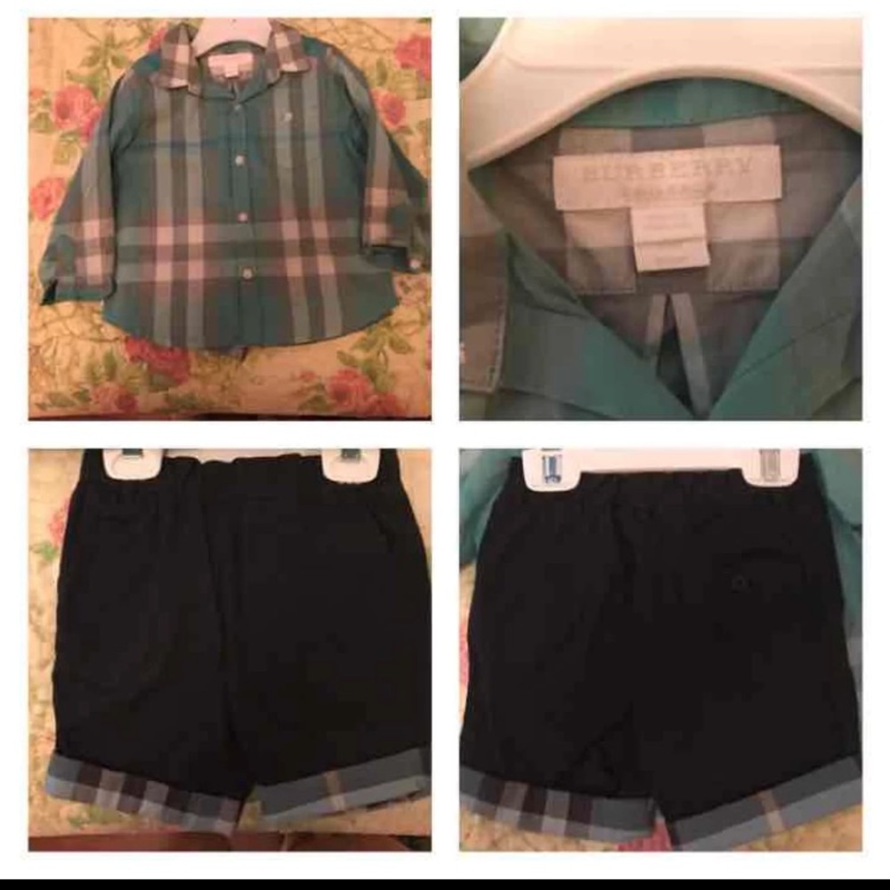 Boys Burberry set